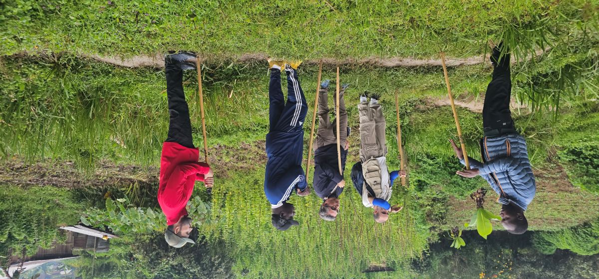 Nature walk at Lake Mburo National Park